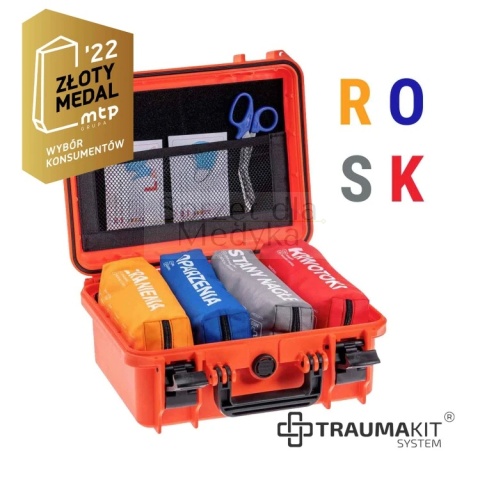 Apteczka modułowa TRAUMAKIT ROSK – walizka
