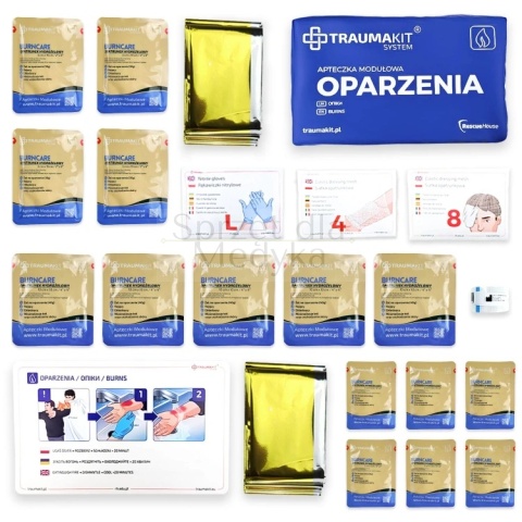 Apteczka modułowa TRAUMAKIT ROSK – walizka