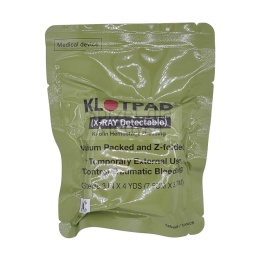 Opatrunek hemostatyczny, militarny KLOTPAD Z-FOLD