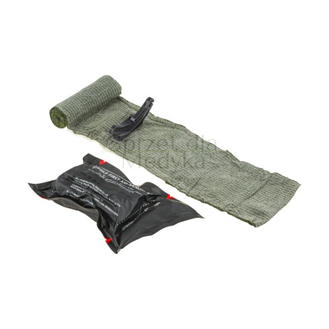 Opatrunek indywidualny typu izraelskiego z elementem dociskowym 4″ (10 cm)