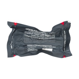 Opatrunek indywidualny typu izraelskiego z elementem dociskowym 8″ (20 cm)