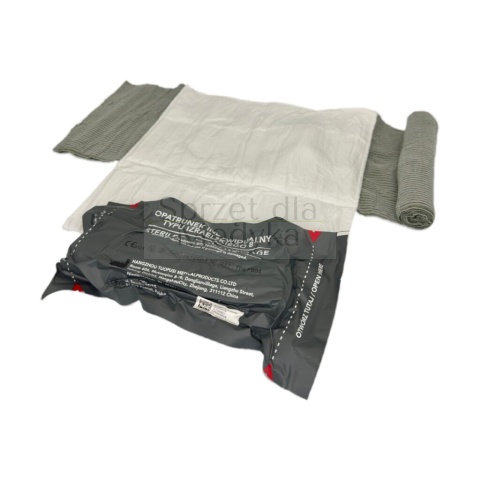 Opatrunek indywidualny typu izraelskiego z elementem dociskowym 8″ (20 cm)