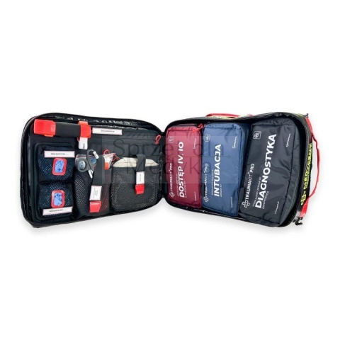 TRAUMAKIT PRO Modułowy Zestaw R1 - MEDYCZNY - Plecak