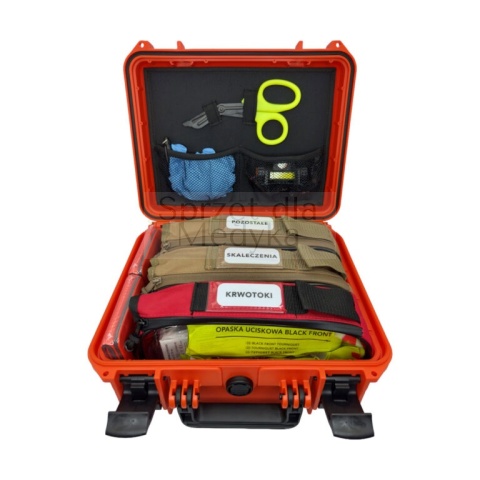 Walizkowy zestaw ratowniczy RESCUEbox MINI – PRZEMYSŁ